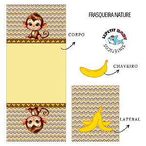 Sintético Dollaro - PAINEL FRASQUEIRA NATURE - MACAQUINHO