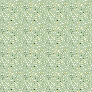 Sintetico Dollaro - FLORAL SAFARI (FUNDO VERDE)