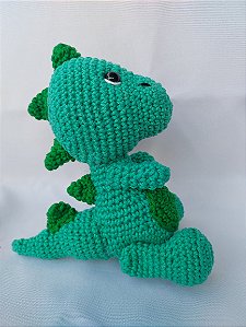 Dinossauro amigurumi