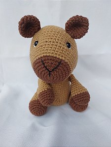 Capivara amigurumi