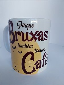 Caneca Bruxa e café