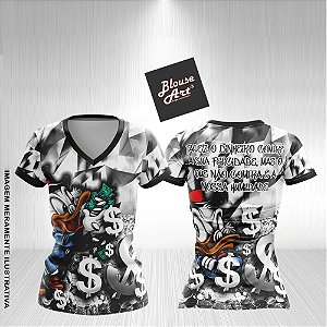Baby Look Gola V Quebrada Qb22 Frases Humildade Tio Patinhas