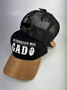 Boné Preto Eu Conheço Meu Gado Agroboy Agronomia Roça Coice Fazenda