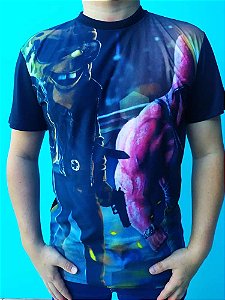 Camiseta Long Line Animes Filmes Séries Games Super Mario Simpsons Personagens LL150