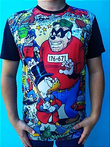 Camiseta Long Line Animes Filmes Séries Games Super Mario Simpsons Personagens LL147