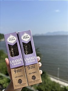 Incenso Ervas e Flores Lavanda e Olibano - Sagrada Madre