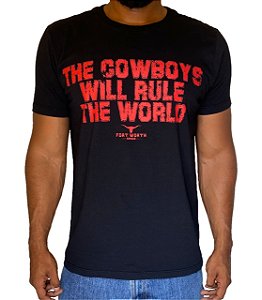 CAMISETA THE COWBOYS PRETA