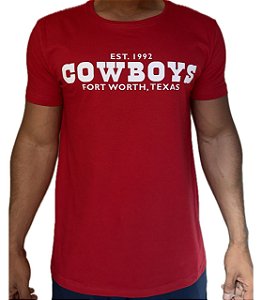 CAMISETA FWR COWBOYS VERMELHA