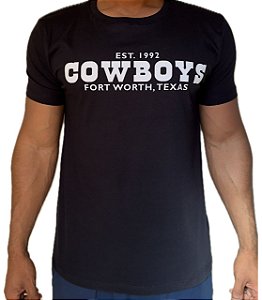 CAMISETA FWR COWBOYS PRETA