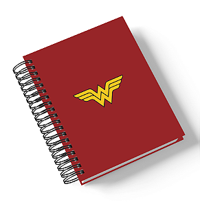 Agenda Mulher Maravilha (Personalize com o nome)