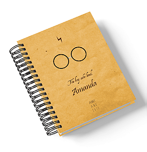Agenda Harry Potter (Personalize com o nome)