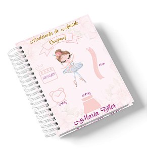 Caderneta de Saúde Bailarina (Personalize com o nome)