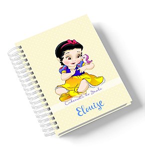 Caderneta de Saúde Branca de Neve (Personalize com o nome)