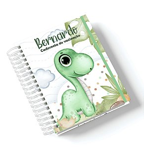 Caderneta de Saúde Dino (Personalize com o nome)