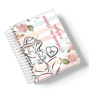 Caderneta da Gestante Clean ( Personalize com o nome)