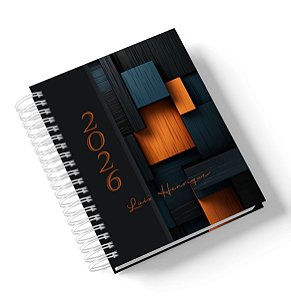 Agenda Masculina ( Personalize com o nome)