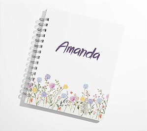 Caderninho A6 Pautado Bosque