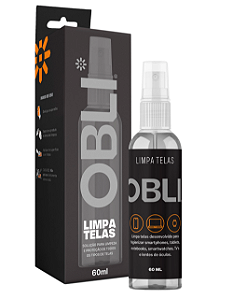 Limpa Telas 60ml OBLI* + Pano Microfibra