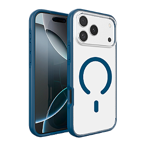 Capa Brave MagSafe iPhone 17 Pro | 17 Pro Max Azul OBLI*
