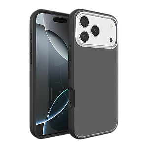 Capa Brave iPhone 17 Pro | 17 Pro Max Preta OBLI*