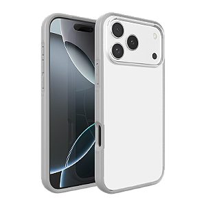 Capa Brave iPhone 17 Pro | 17 Pro Max Cinza OBLI*