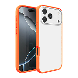 Capa Brave iPhone 17 Pro | 17 Pro Max Laranja OBLI*