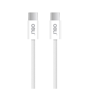 CABO OBLI 1,2MT TIPO C - TIPO C BRANCO