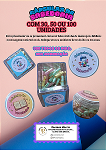 Pílulas da Sabedoria - 30 Pílulas