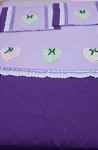 Lençol de casal 2,45m x 2,45m