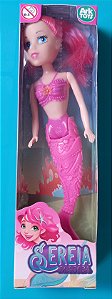 Boneca Sereia Plástica