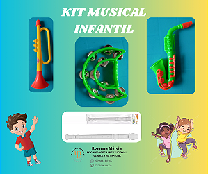 🎵 Kit Musical Infantil – Diversão e Aprendizado para as Crianças🎵