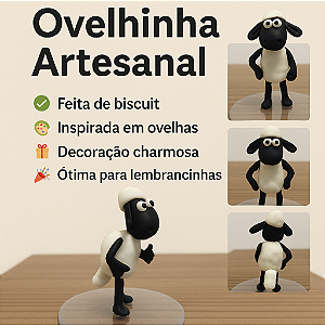 Shaun, O Carneiro-Boneco em Biscuit