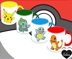 Coleção Canecas Personalizadas Pokemon Coleção Canecas Personalizadas Pokemon