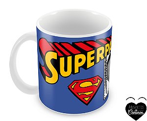 Caneca Super Pai com 1 foto Caneca Super Pai com 1 foto