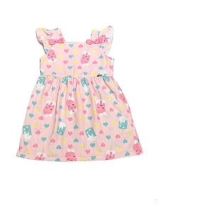 Vestido Infantil Menina Sorvete