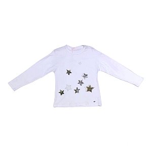 Blusa Juvenil Menina Pequenas Estrelas Mily