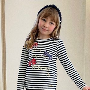 Blusa Infantil Menina Listrada Mily