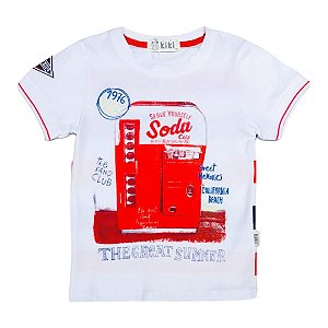 Camiseta Infantil Menino Soda