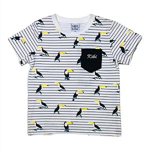 Camiseta Infantil Menino Tucano