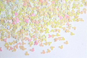 Glitter Mickey Camaleão Rosa - 5g