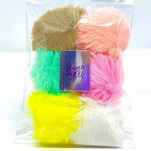Kit Pompons - 6 Unidades