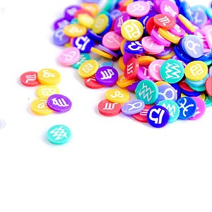 Mini Decorações - Signos Colors - 5g