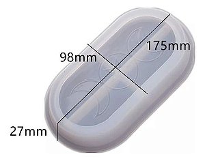 Molde De Silicone - Bandeja E Prato