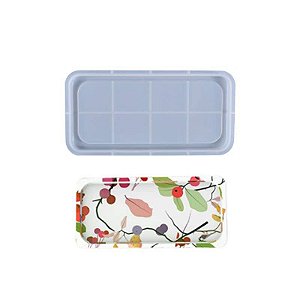 Molde de Silicone - Bandeja Retangular