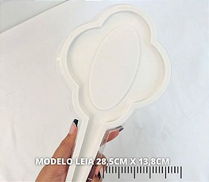 Molde Espelho Leia 28,5 x 13,8cm