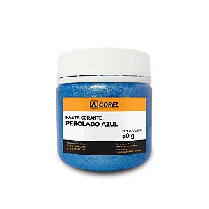 Pigmento Perolado Azul em Pasta - 50g
