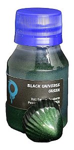 Pigmento Black Universe Green - 50g