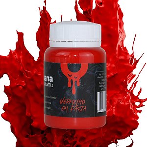 Pigmento em Pasta Vermelho - 50g