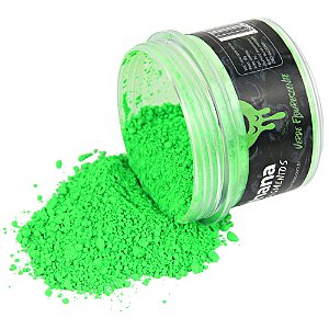 Pigmento Fluorescente Verde - 10g