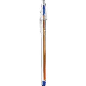 Caneta Bic Cristal Fina Azul